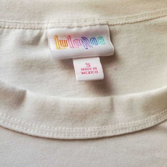 Lularoe Liv Tshirt Pineapple Small - Picture 3 of 4